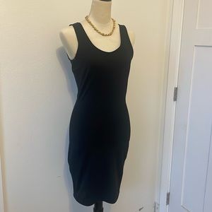 Assets by Spanx Red Hot Label Black Reversable Bodycon Slip/Dress XL NWT